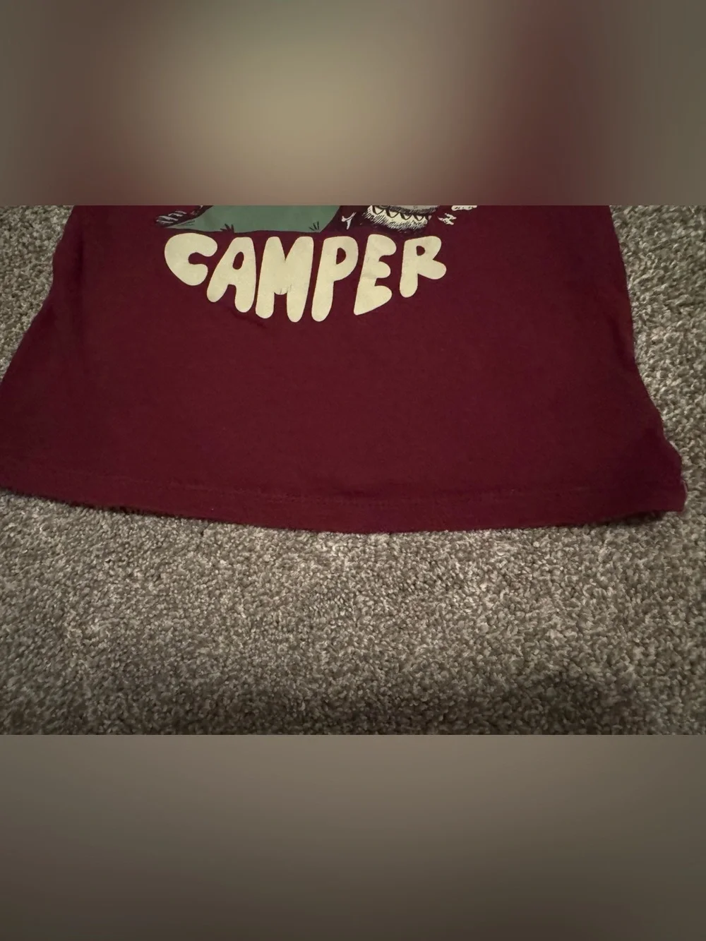 Set of 2 Old Navy long sleeve t shirts Toddler Boy 3T Camping Outdoor theme